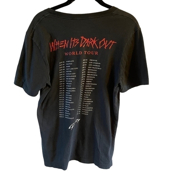 G-Eazy When it’s Dark Out world tour T-shirt size medium mens - Picture 2 of 8